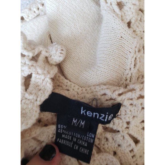 Kenzie Cream Nylon and Cotton‎ Top - Picture 4 of 5